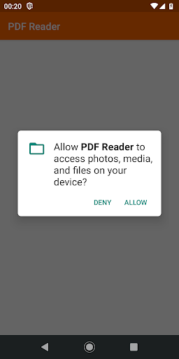 PDF Reader - Image screenshot of android app