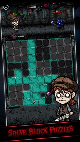 Evildoku - Gameplay image of android game
