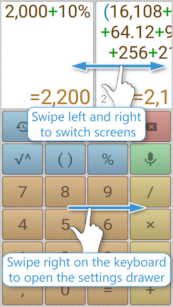 Voice Calculator Pro - عکس برنامه موبایلی اندروید
