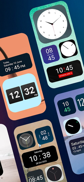 Clock Widget - Image screenshot of android app
