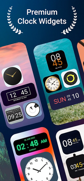 Clock Widget - Image screenshot of android app