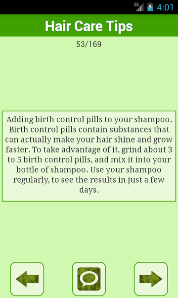 Hair Care Tips Guide - Image screenshot of android app