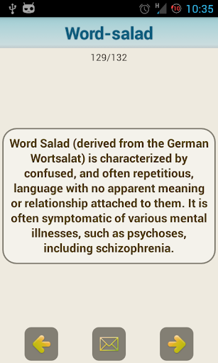 Medical Psychiatric Dictionary - عکس برنامه موبایلی اندروید