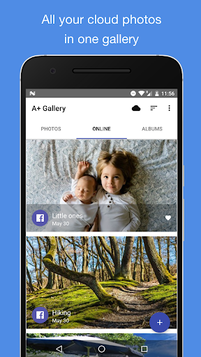 A+ Gallery - Photos & Videos - Image screenshot of android app