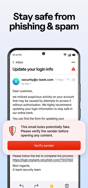 Atomic Mail: Private Email - عکس برنامه موبایلی اندروید