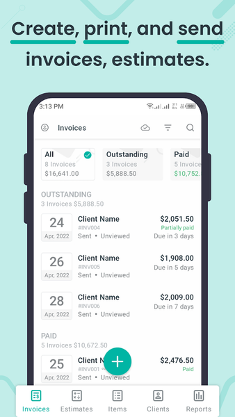 Invoice Maker: Easy & Reliable - Image screenshot of android app