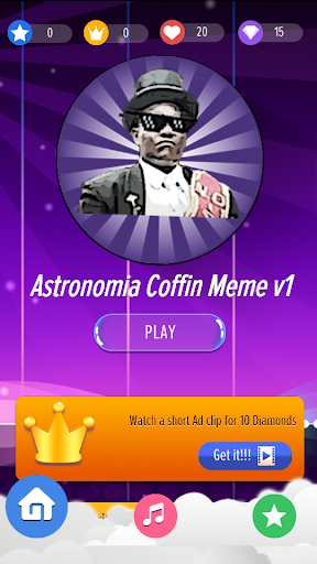 Astronomia Piano Coffin Dance Meme - Image screenshot of android app