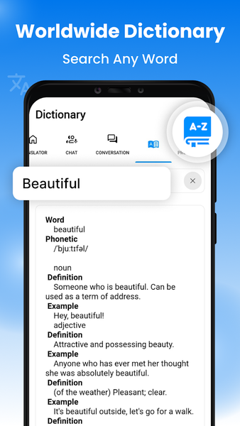 Language Translate -Translator - عکس برنامه موبایلی اندروید