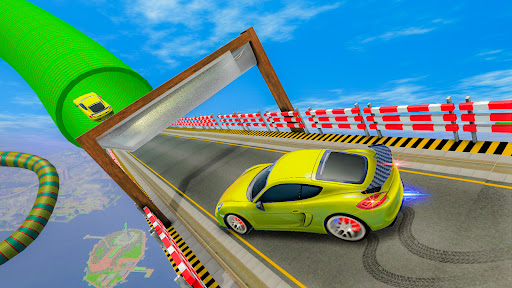 Car Driving & Racing On Crazy Sky Tracks (by CrAzy Games) Android Gameplay  [HD] 