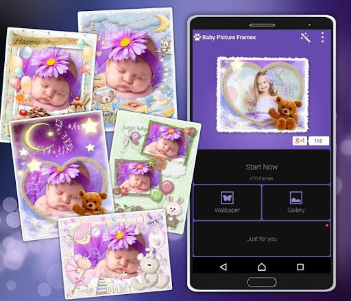 Baby Picture Frames - عکس برنامه موبایلی اندروید