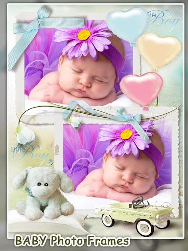 Baby Picture Frames - عکس برنامه موبایلی اندروید