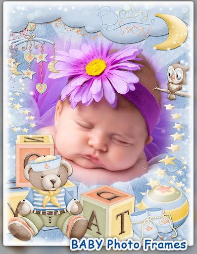 Baby Picture Frames - عکس برنامه موبایلی اندروید