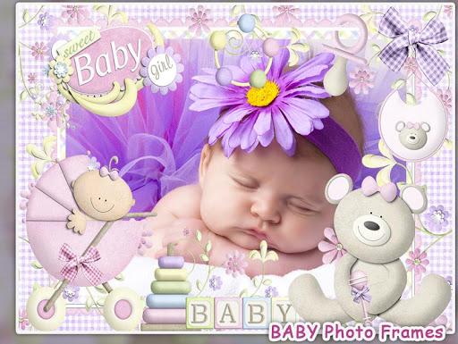 Baby Picture Frames - عکس برنامه موبایلی اندروید