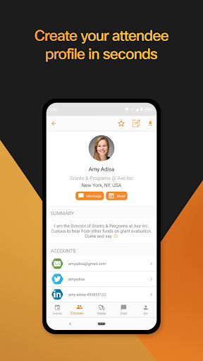 Webex Events App (Socio) - Image screenshot of android app