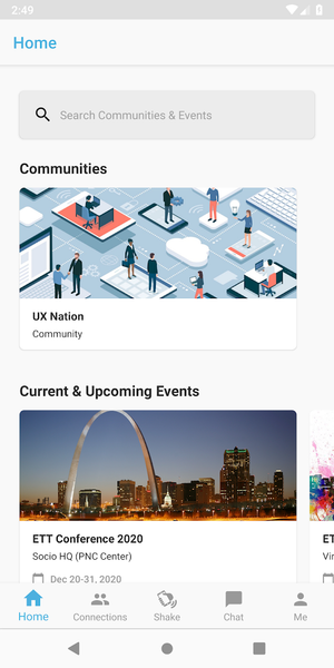 ETT Events - Image screenshot of android app