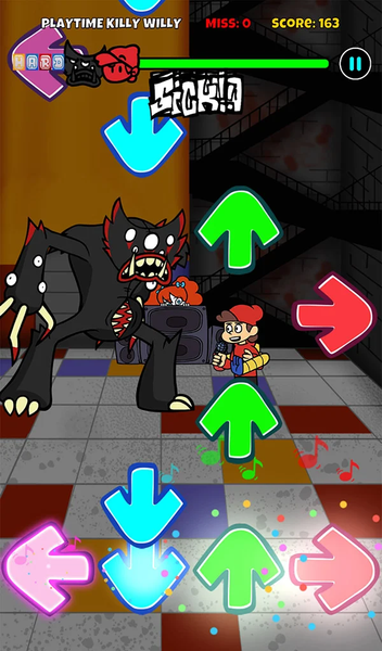 Friday Rap: Funkin Music Night - Gameplay image of android game