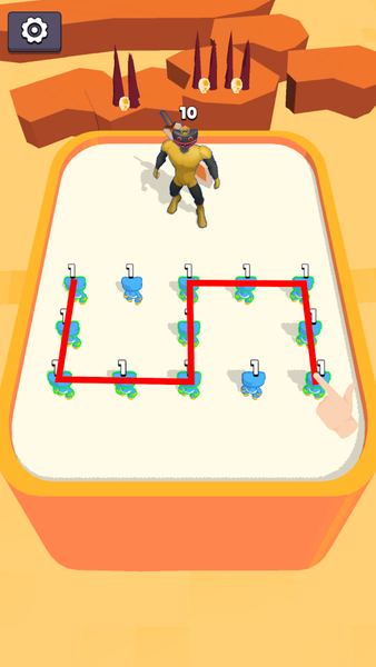 Merge Monster: Frog Evolution - عکس بازی موبایلی اندروید