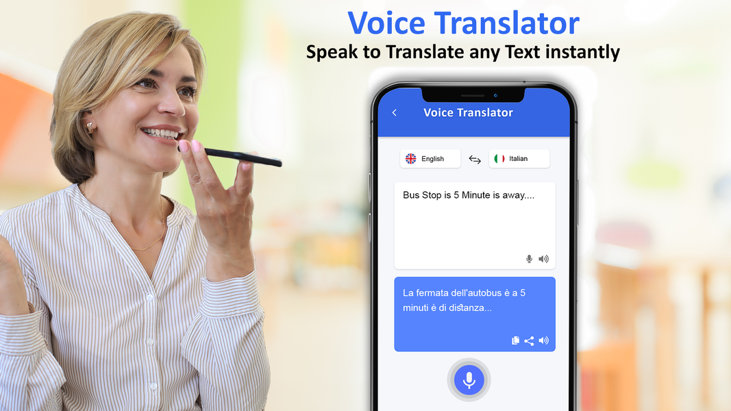 Language Translator: Translate - عکس برنامه موبایلی اندروید