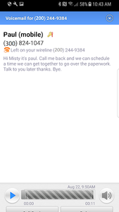 AT&T Voicemail Viewer - عکس برنامه موبایلی اندروید