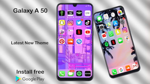 Theme for Samsung Galaxy A50 - Image screenshot of android app