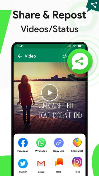 Save Video Status for WhatsApp - Image screenshot of android app