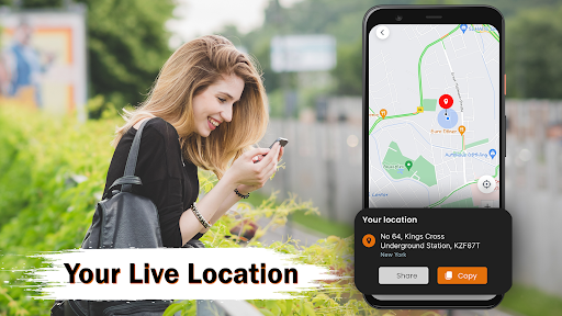 GPS Live Navigation, Road Maps - عکس برنامه موبایلی اندروید