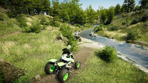 Atv Car Games Bike Offroad 4x4 - Gameplay image of android game