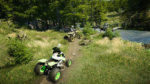 Atv Car Games Bike Offroad 4x4 - Gameplay image of android game