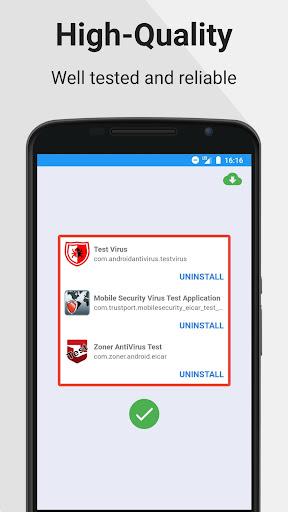 Antivirus Android - Image screenshot of android app