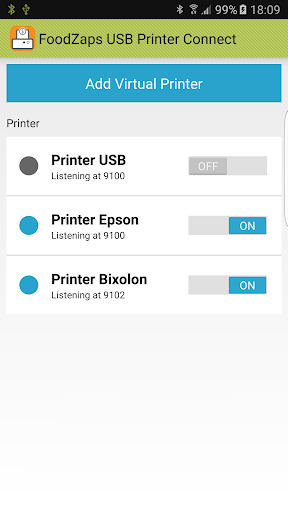 USB POS Printer Boost (FoodZaps POS Only) - Image screenshot of android app