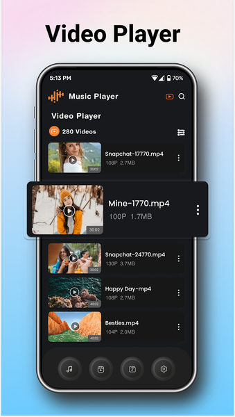 Music Mp3 Player Song - Image screenshot of android app
