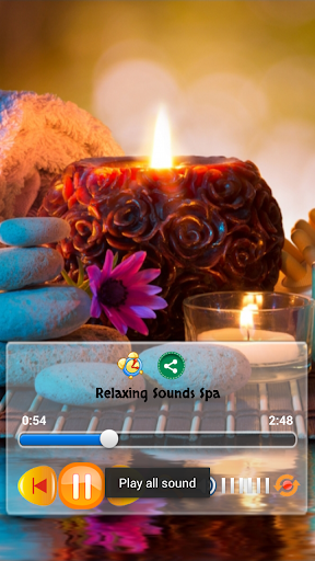 Relaxing Sounds Spa - Image screenshot of android app