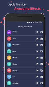 voice changer - عکس برنامه موبایلی اندروید