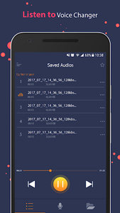 voice changer - عکس برنامه موبایلی اندروید