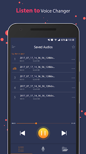 Voice Changer - Image screenshot of android app