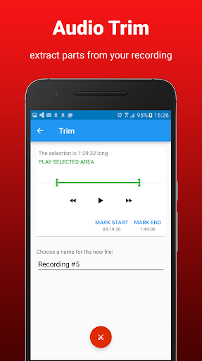 AudioRec - Voice Recorder - عکس برنامه موبایلی اندروید