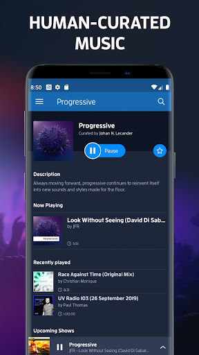 DI.FM: Electronic Music Radio - Image screenshot of android app