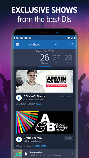 DI.FM: Electronic Music Radio - Image screenshot of android app