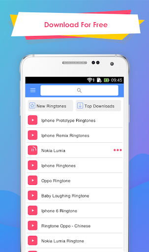 Ringtones for Android phone - عکس برنامه موبایلی اندروید