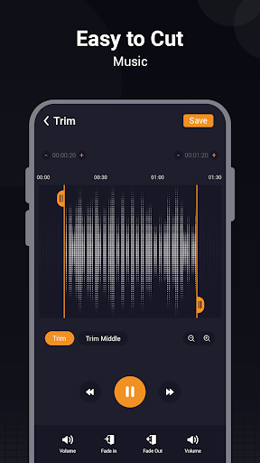 Audio Editor - Music Editor - عکس برنامه موبایلی اندروید