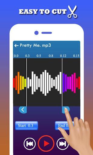 MP3 Cutter - Music Audio Editor & Ringtone Maker - Image screenshot of android app