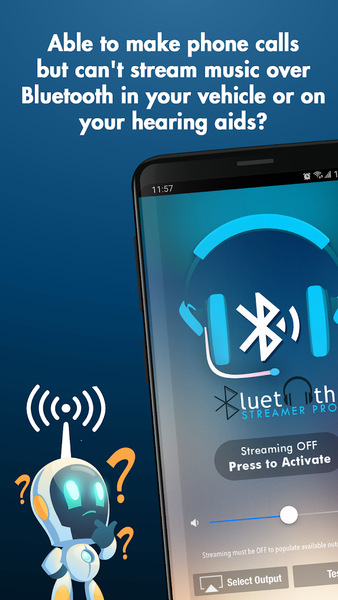 Bluetooth Streamer Pro - Image screenshot of android app