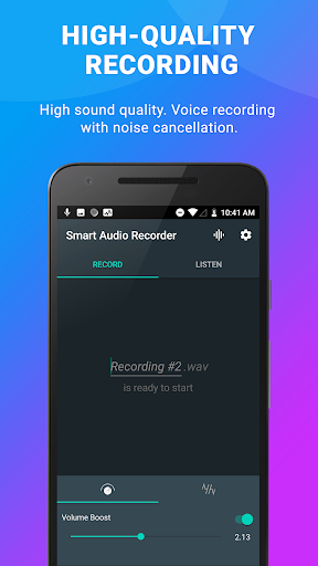Voice Recorder & Audio Recorder, Sound Recording - Image screenshot of android app