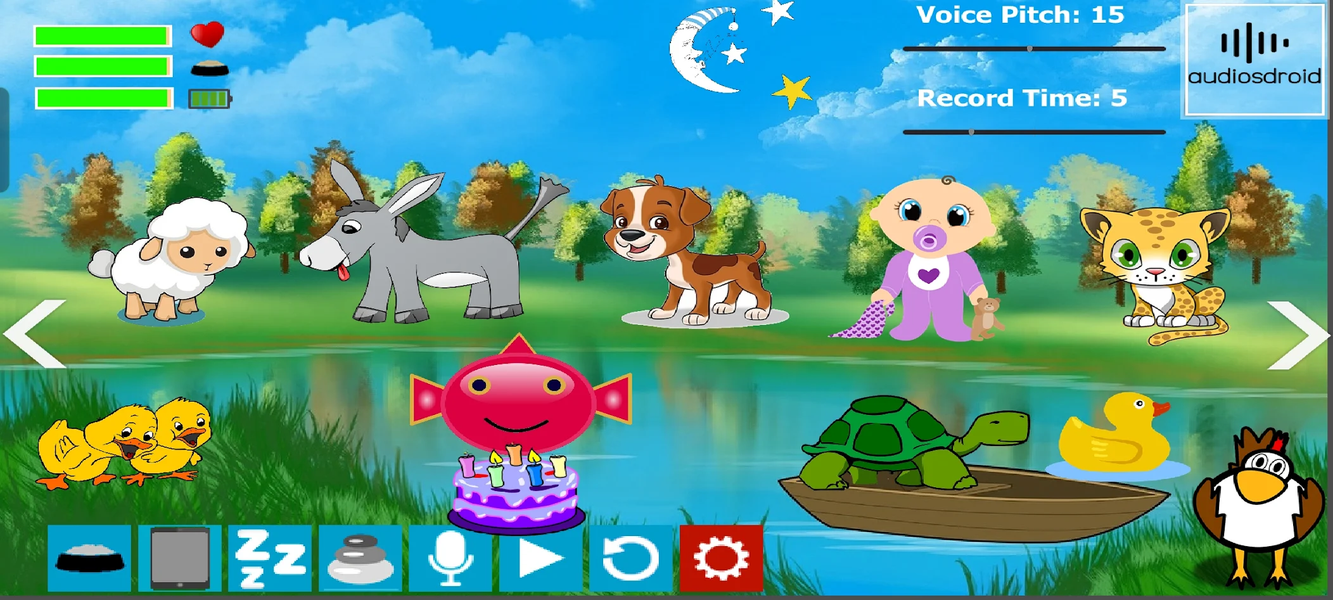 Virtual Pet Talking Animals - عکس بازی موبایلی اندروید