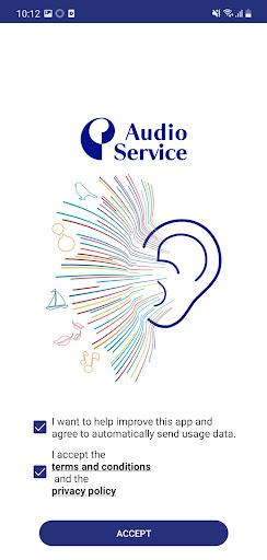 Audio Service App - عکس برنامه موبایلی اندروید
