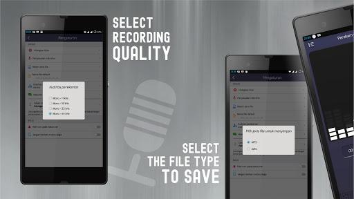 Audio Recording app - Image screenshot of android app