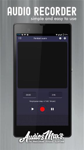 Audio Recording app - Image screenshot of android app