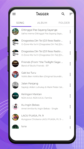 Tagger - Auto Music Tag Editor - Image screenshot of android app