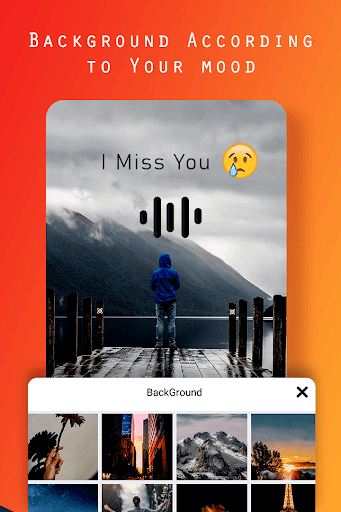 Audio Status Maker - عکس برنامه موبایلی اندروید
