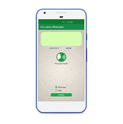 Voice to Text for WhatsApp - عکس برنامه موبایلی اندروید